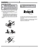 Preview for 6 page of HAMPTON BAY 1002 966 436 Use And Care Manual