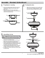 Preview for 7 page of HAMPTON BAY 1002 966 436 Use And Care Manual