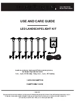 HAMPTON BAY 1002757160 Use And Care Manual preview