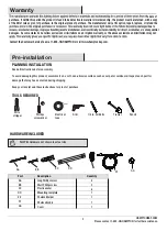 Preview for 3 page of HAMPTON BAY 1002757160 Use And Care Manual