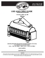 HAMPTON BAY 1003 131 962 Use And Care Manual preview