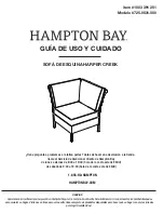 Предварительный просмотр 8 страницы HAMPTON BAY 1003 391 251 Assembly Manual