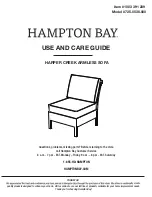 Предварительный просмотр 15 страницы HAMPTON BAY 1003 391 251 Assembly Manual