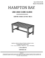 Предварительный просмотр 29 страницы HAMPTON BAY 1003 391 251 Assembly Manual