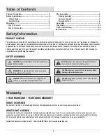 Preview for 2 page of HAMPTON BAY 1003 472 369 Use And Care Manual