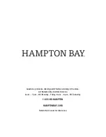 Preview for 27 page of HAMPTON BAY 1003 489 387 Use And Care Manual