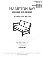 Preview for 15 page of HAMPTON BAY 1003 981 303 Use And Care Manual