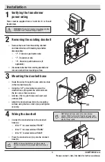 Preview for 5 page of HAMPTON BAY 1003008625 Use And Care Manual