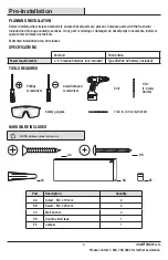 Предварительный просмотр 3 страницы HAMPTON BAY 1003008633 Use And Care Manual