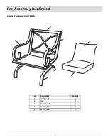 Preview for 4 page of HAMPTON BAY 1003368601 Use And Care Manual