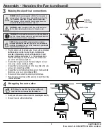 Preview for 9 page of HAMPTON BAY 1004 041 022 Use And Care Manual