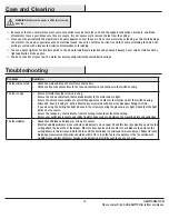 Preview for 13 page of HAMPTON BAY 1004 041 022 Use And Care Manual