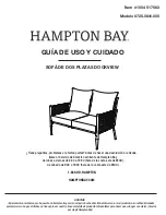 Предварительный просмотр 29 страницы HAMPTON BAY 1004 517 563 Use And Care Manual