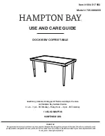 Предварительный просмотр 36 страницы HAMPTON BAY 1004 517 563 Use And Care Manual