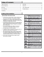 Preview for 2 page of HAMPTON BAY 1004 773 032 Use And Care Manual