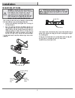 Preview for 6 page of HAMPTON BAY 1004 773 032 Use And Care Manual