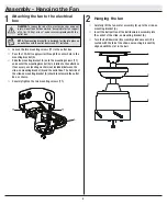 Preview for 8 page of HAMPTON BAY 1004 773 032 Use And Care Manual