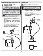 Preview for 10 page of HAMPTON BAY 1004 773 032 Use And Care Manual