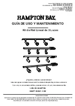 Preview for 10 page of HAMPTON BAY 1004612881 Use And Care Manual