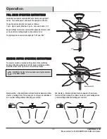 Предварительный просмотр 19 страницы HAMPTON BAY 1005 077 588 Use And Care Manual