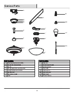 Предварительный просмотр 22 страницы HAMPTON BAY 1005 077 588 Use And Care Manual