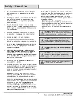 Preview for 3 page of HAMPTON BAY 1005 092 496 Use And Care Manual