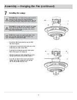 Предварительный просмотр 12 страницы HAMPTON BAY 1005 131 413 Use And Care Manual