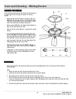 Предварительный просмотр 23 страницы HAMPTON BAY 1005 131 413 Use And Care Manual