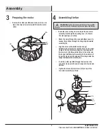 Preview for 9 page of HAMPTON BAY 1005 228 605 Use And Care Manual