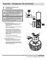 Предварительный просмотр 11 страницы HAMPTON BAY 1005 228 605 Use And Care Manual