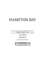 Предварительный просмотр 14 страницы HAMPTON BAY 1005 439 948 Use And Care Manual