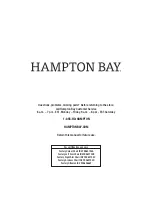 Preview for 23 page of HAMPTON BAY 1005 442 742 Use And Care Manual