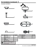 Preview for 6 page of HAMPTON BAY 1005 727 925 Use And Care Manual