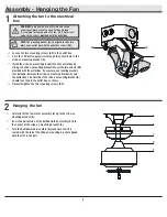 Preview for 9 page of HAMPTON BAY 1005 727 925 Use And Care Manual