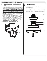 Preview for 8 page of HAMPTON BAY 1005 806 125 Use And Care Manual