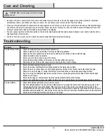 Preview for 15 page of HAMPTON BAY 1005 806 125 Use And Care Manual