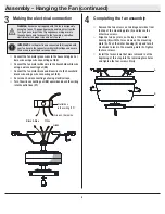 Предварительный просмотр 8 страницы HAMPTON BAY 1005 819 921 Use And Care Manual