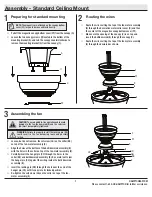 Предварительный просмотр 7 страницы HAMPTON BAY 1005 819 959 Use And Care Manual