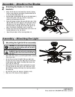 Предварительный просмотр 11 страницы HAMPTON BAY 1005 819 959 Use And Care Manual