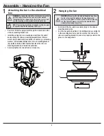 Предварительный просмотр 8 страницы HAMPTON BAY 1005 819 968 Use And Care Manual