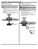 Предварительный просмотр 12 страницы HAMPTON BAY 1005 819 968 Use And Care Manual