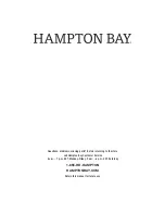 Предварительный просмотр 16 страницы HAMPTON BAY 1005 819 968 Use And Care Manual