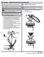 Preview for 9 page of HAMPTON BAY 1005 819 992 Use And Care Manual