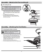 Preview for 10 page of HAMPTON BAY 1005 819 992 Use And Care Manual