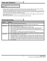 Preview for 13 page of HAMPTON BAY 1005 819 992 Use And Care Manual