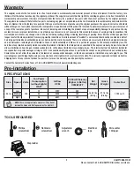 Preview for 3 page of HAMPTON BAY 1005 919 921 Use And Care Manual