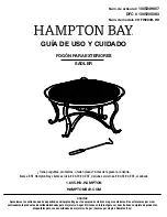 Preview for 5 page of HAMPTON BAY 1005205083 Use And Care Manual