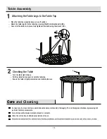 Предварительный просмотр 10 страницы HAMPTON BAY 1005609600 Use And Care Manual