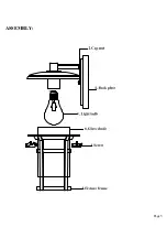 Предварительный просмотр 5 страницы HAMPTON BAY 114-784 Instruction Manual