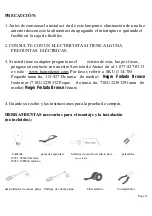 Предварительный просмотр 11 страницы HAMPTON BAY 114-784 Instruction Manual